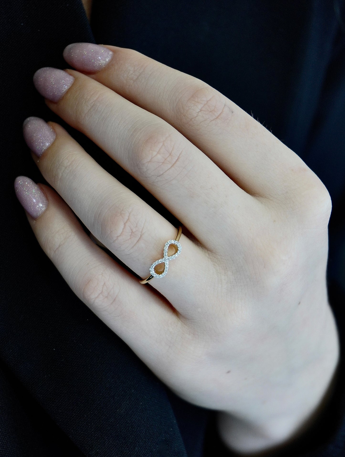 Infinity Gold Ring