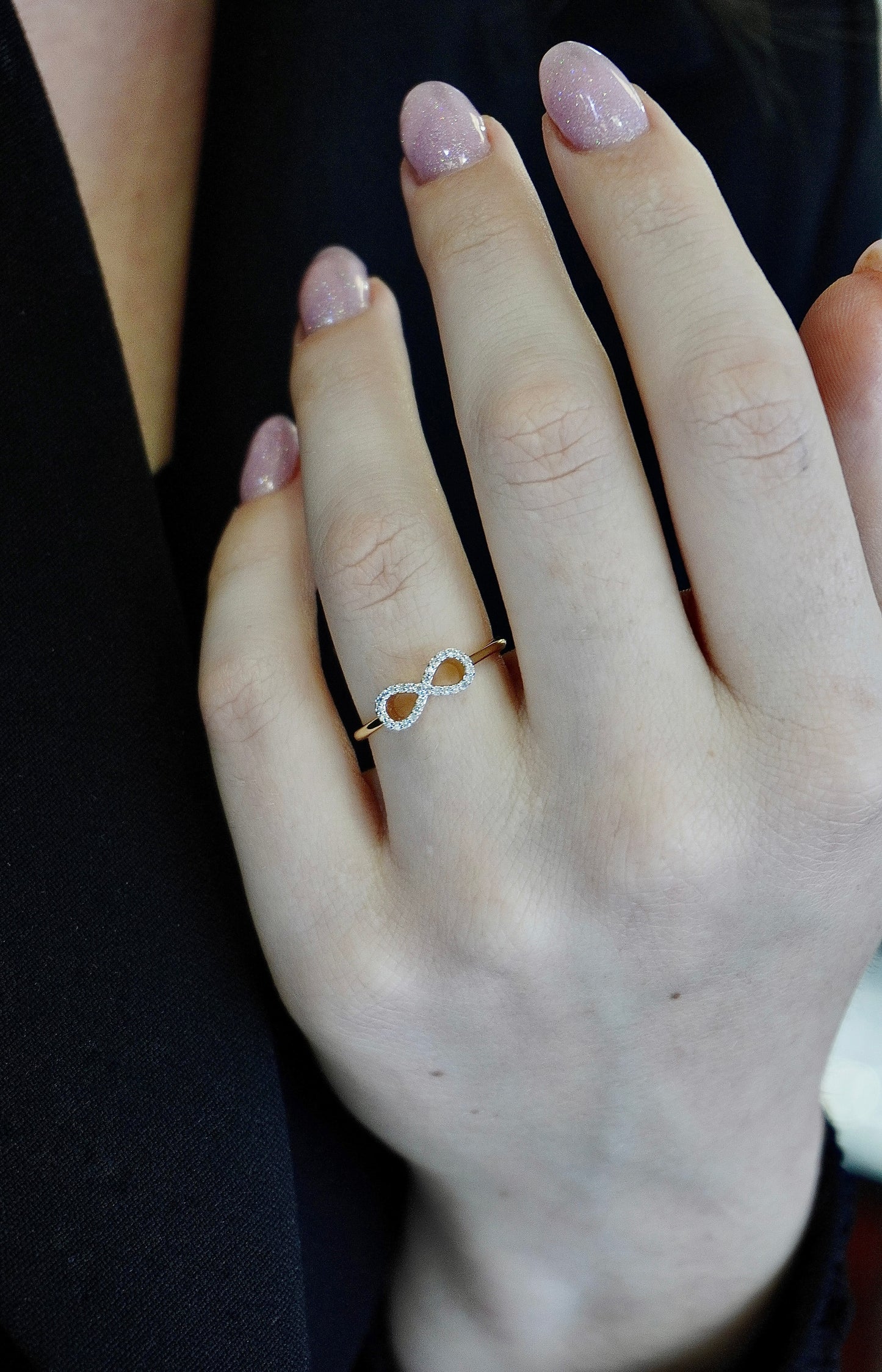 Infinity Gold Ring