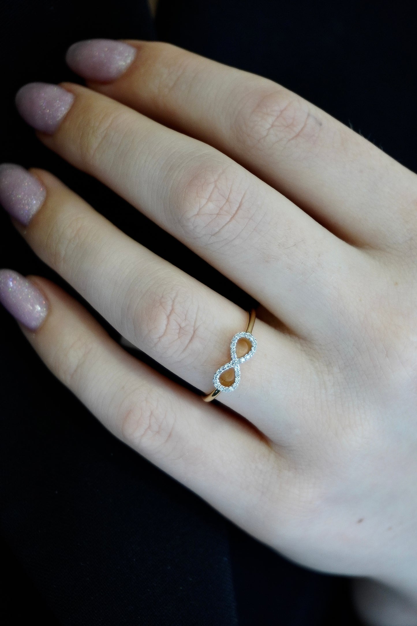 Infinity Gold Ring