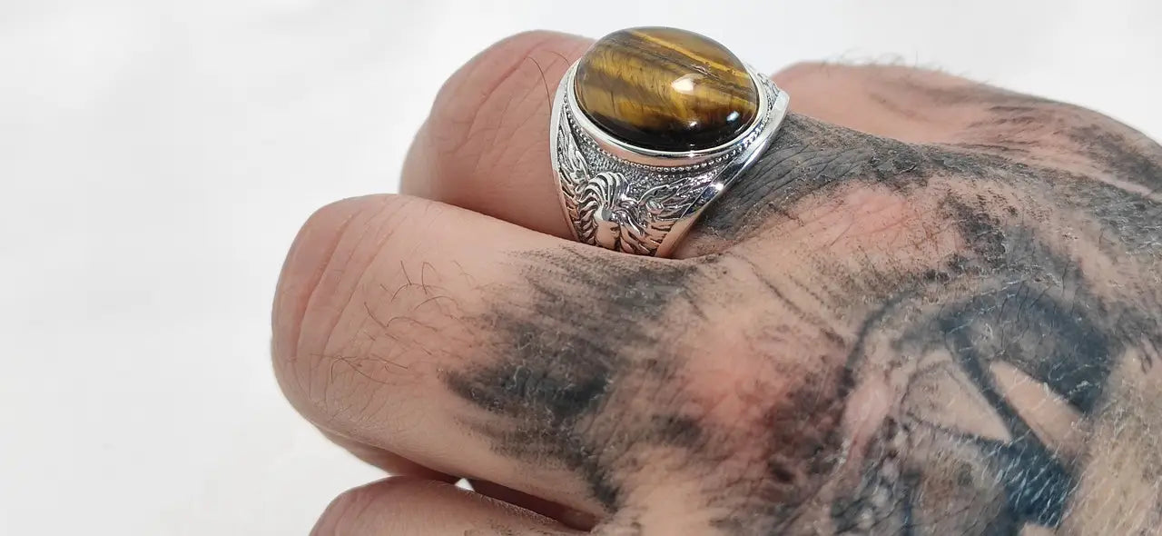 Winged lion Ring